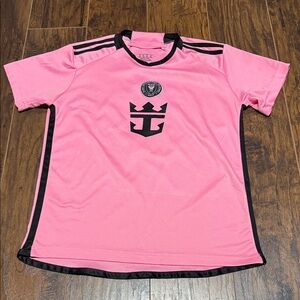 Pink and Black Men's Jersey
